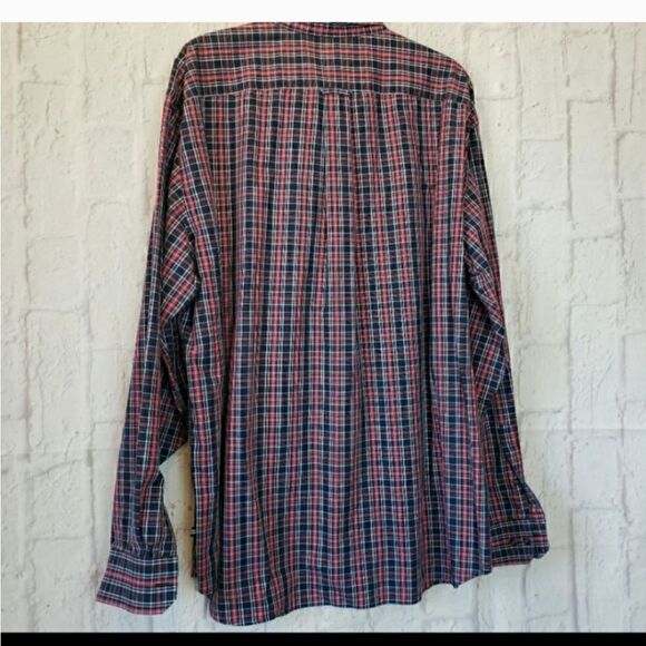 NAUTICA Wrinkle Resistant Plaid Button Down Shirt XXL - Picture 4 of 4